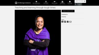 
                            12. Teaching and learning through tough times - Te Wānanga o Aotearoa
