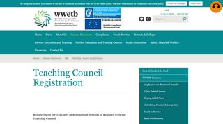
                            10. Teaching Council Registration | Waterford & Wexford Education ...