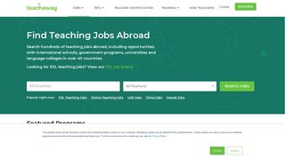 
                            4. Teaching Jobs - Teaching Jobs Abroad - Overseas Jobs ... - Teach Away