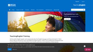 
                            7. TeachingEnglish Training - British Council