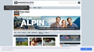 
                            11. Team Alpin / Berggefährten Bilder – TV Wunschliste