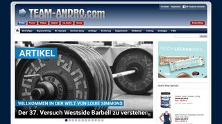 
                            4. TEAM-ANDRO.com: Bodybuilding im Web
