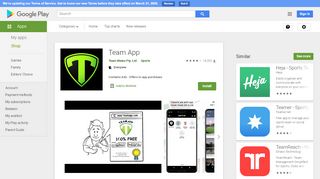 
                            4. Team App - App su Google Play