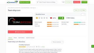 
                            7. TEAM-BHP.COM - Reviews | online | Ratings | Free - MouthShut.com