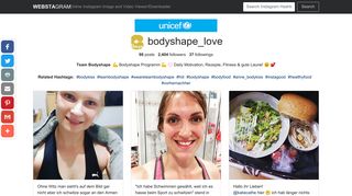 
                            2. Team Bodyshape bodyshape_love | WEBSTA - Instagram Analytics