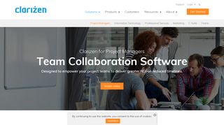 
                            4. Team Collaboration Software | Clarizen