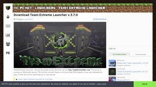 
                            2. Team Extreme Launcher v.3.7.0 › Launchers › MC-PC.NET ...