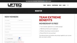
                            13. Team Extreme Membership & Monthly Giveaway! - Lifted Truck Club