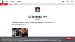 
                            3. Team ICG® - Training App - Support