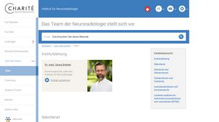 
                            8. Team: Institut für Neuroradiologie - Charité – Universitätsmedizin Berlin