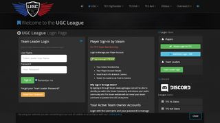 
                            6. Team Leader login - UGC League Gaming