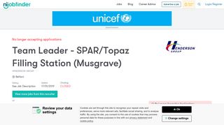 
                            9. Team Leader - SPAR/Topaz Filling Station (Musgrave) Job in Belfast ...