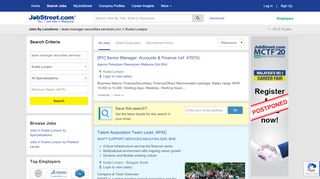 
                            9. Team manager securities services Jobs in Kuala Lumpur, Job ...