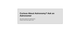 
                            9. Team Member Login - Ask an Astronomer - Cornell University