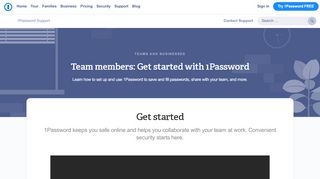 
                            9. Team members: Get started with 1Password - 1Password Support