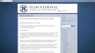 
                            10. Team National: Team National's Big N Marketplace Honored by ...