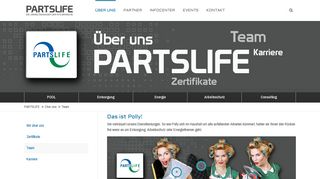 
                            8. Team - PARTSLIFE