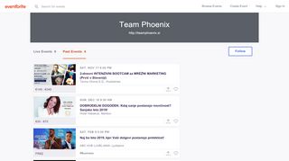 
                            11. Team Phoenix Events | Eventbrite