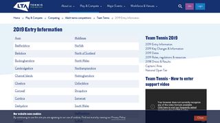 
                            6. Team Tennis Entry Information | LTA