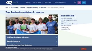 
                            5. Team Tennis Information, Rules & Resources | LTA