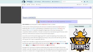 
                            11. Team ViKiNGS - Liquipedia Warcraft Wiki