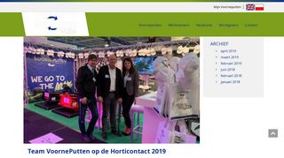 
                            7. Team VoornePutten op de Horticontact 2019 | Voorneputten ...