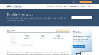 
                            12. Team4U Company Profile: Acquisition & Investors | PitchBook