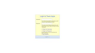 
                            6. TeamApps: Login