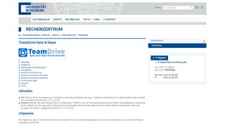 
                            9. TeamDrive Sync & Share - Rechenzentrum