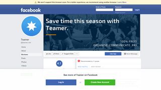 
                            9. Teamer - Reviews | Facebook