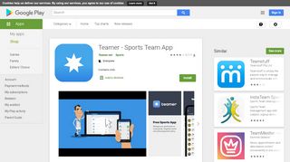 
                            3. Teamer - Sports Team App – Aplikace na Google Play