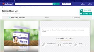 
                            9. Teamex Retail Ltd - Service Provider of Cosmetics & Health from ...