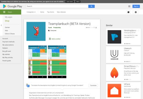 
                            9. Teamplanbuch (Neue Version) – Apps on Google Play