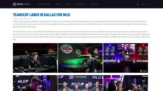 
                            13. TeamSCUF Lands In Dallas For MLG! | Scuf Gaming