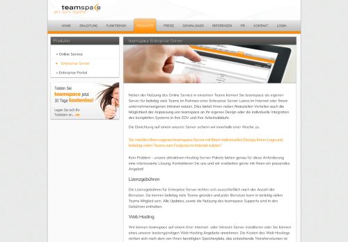 
                            3. teamspace Enterprise Server