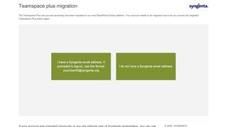 
                            4. Teamspace plus migration - Syngenta