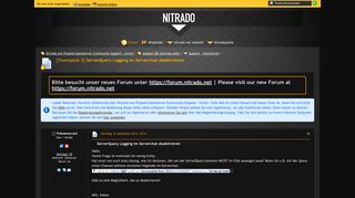 
                            13. [Teamspeak 3] ServerQuery Logging im Serverchat deaktivieren ...
