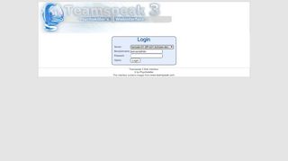 
                            1. Teamspeak 3 - Webinterface