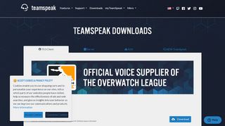 
                            9. TeamSpeak Downloads | TeamSpeak