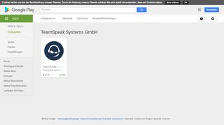
                            2. TeamSpeak Systems GmbH – Android-Apps auf Google Play