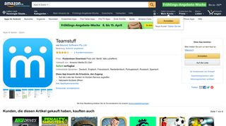 
                            10. Teamstuff: Amazon.de: Apps für Android