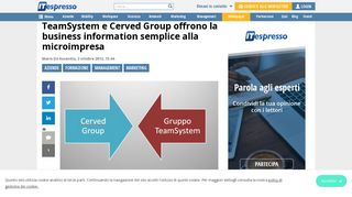
                            11. TeamSystem e Cerved Group offrono la business information ...