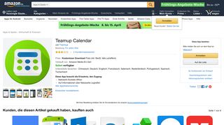 
                            12. Teamup Calendar: Amazon.de: Apps für Android