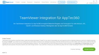 
                            11. TeamViewer Integration für AppTec360