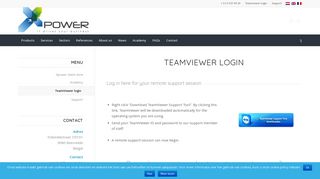 
                            4. TeamViewer login - Xpower