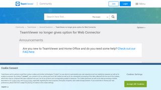 
                            3. TeamViewer no longer gives option for Web Connector - TeamViewer ...