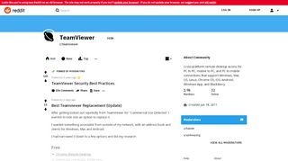 
                            8. TeamViewer - Reddit