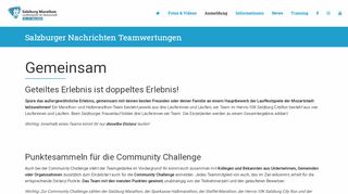 
                            7. Teamwertungen - Anmeldung - Salzburg Marathon