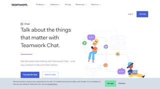 
                            8. Teamwork Chat - The free alternative to Slack - Teamwork.com