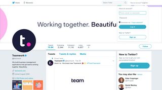 
                            7. Teamwork․com (@teamwork) | Twitter